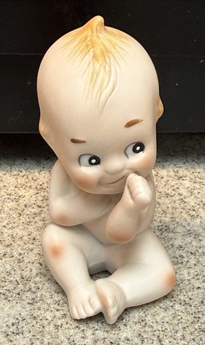 Vintage lefton kewpie baby - vintage,