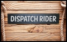 dispatch rider WW2 vintage