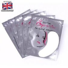 100 Pairs Eyelash Extension Under Gel Eye Pads Salon Lint Free Patches Make-Up