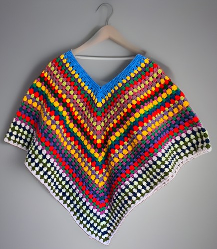 Handmade crochet pullover - crochet,