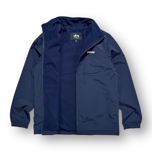 Stussy fleece lined jacket - lined, xl