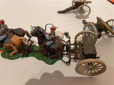 Confederate Swoppet Civil War  Confedrate cannons limber horse team