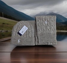 Ralph Lauren Beige Cable Knit