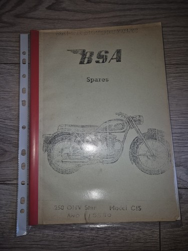 Reprint vintage bsa - reprint, c15