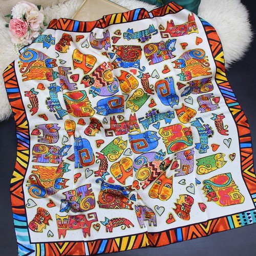 100 mulberry silk scarf - 100%, in