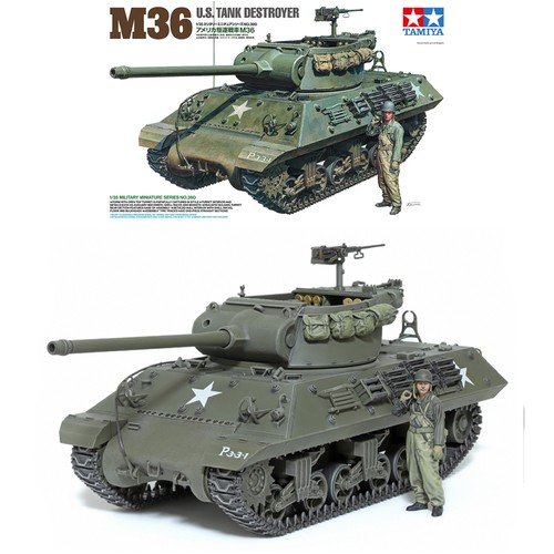 Tamiya 35390 m36 tank - tamiya,