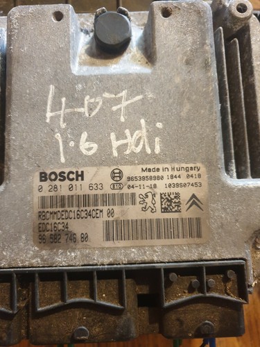 Peugeot 407 hdi ecu - 1.6, bosch