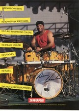 1995 Print Ad of Shure Drum
