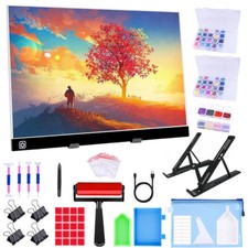 ⭐A3 LED Light Box Drawing Board Pad with Diamond Painting Art Accessories Tools