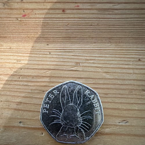 2016 50p coin peter rabbit - 2016,