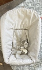 Stoke Tripp Trapp Grey Newborn Seat Chair with Straps