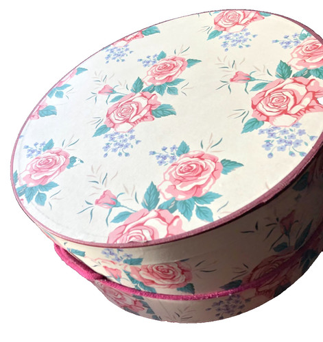 1930 vintage floral pink - 1930's, (pink