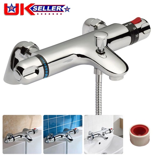 Thermostatic bath shower mixer - thermostatic,