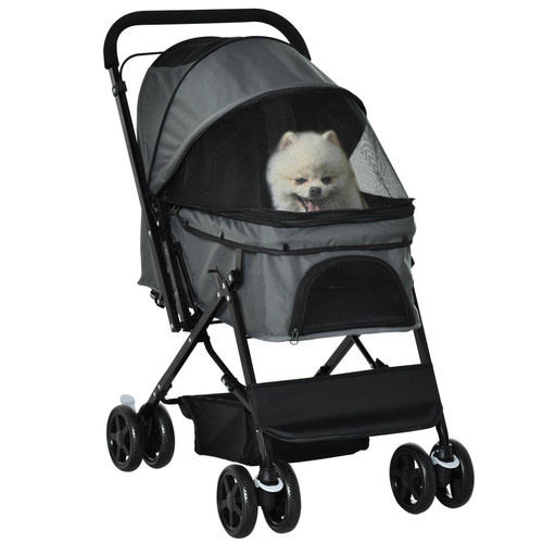 Pawhut foldable pet - pawhut, stroller