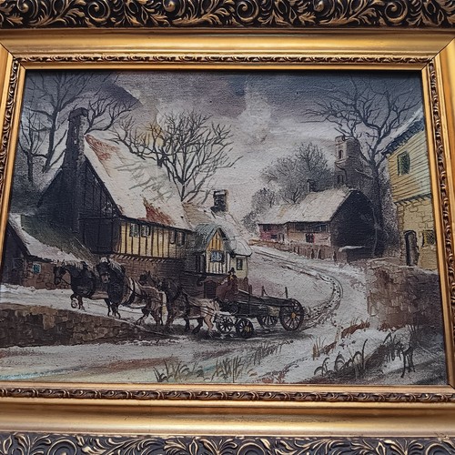 Really oldoil painting - , on