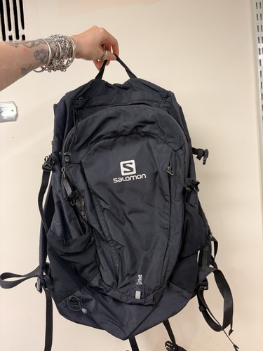 Salomon black backpack good - black,