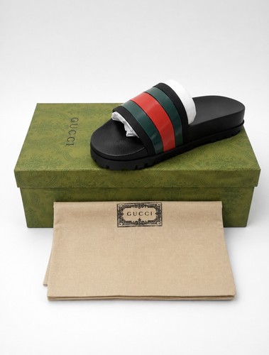 Gucci slides size 5 black - gucci, 7.5