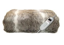 StaySnug Heated Throw Faux Fur