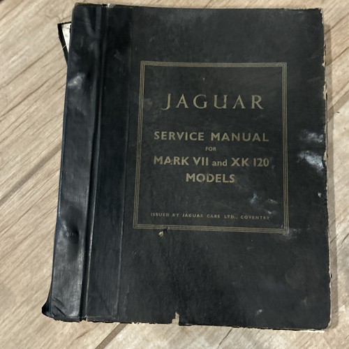 Jaguar service manual - for, mark