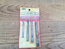 Vintage clyde cold chisel set - clyde,
