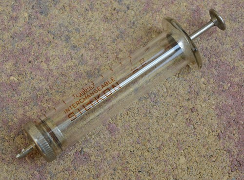 Vintage old medic glass - vintage,