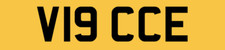 VICE VICKY NUMBER PLATE