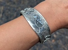Navajo Cuff Bracelet Signed