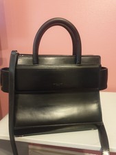 Givenchy Mini Horizon Handheld Shoulder Bag Leather Black