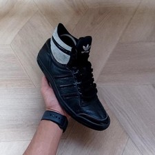 Adidas Sleek Series Trainer Black UK5.5 Mid Womens U43352 Sneaker Shoe