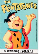 GARY KENNEDY Flintstones Vintage Knit Pattern Child/Adult Sweaters 24-44"