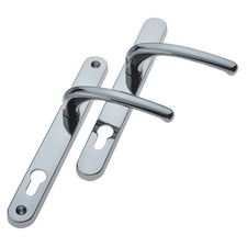 Fab Fix Balmoral UPVC Lever Door Handles 92pz 210mm Screw Centres