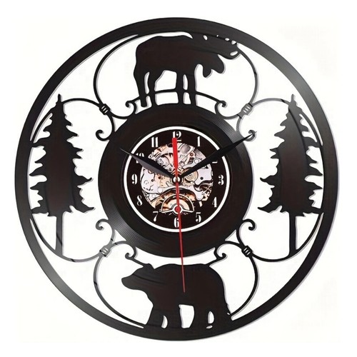 Decorative wall clock - decorative,
