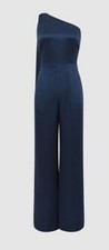 Reiss Lucinda Navy Jumpsuit, (Ex-display ) UK Size 12