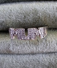 Vintage 9ct Gold MUM Ring with