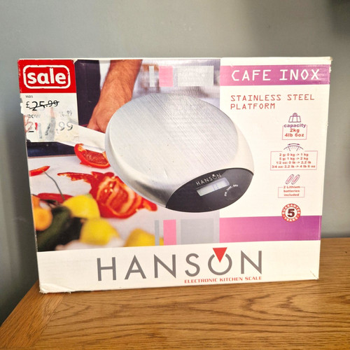 Hanson cafe inox digital - cafe,