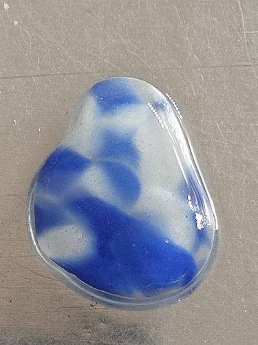 Stunning blue white - blue, &