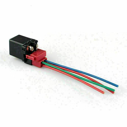 Starter relay solenoid plug - relay, +plug
