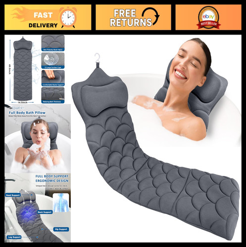 Full body bath pillow with - bath, 13