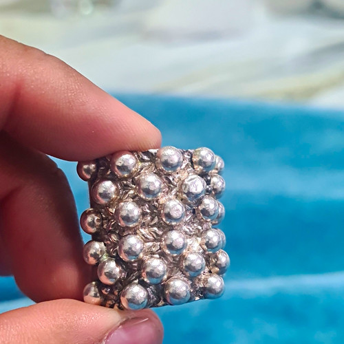 925 silver keeper ring - silver,