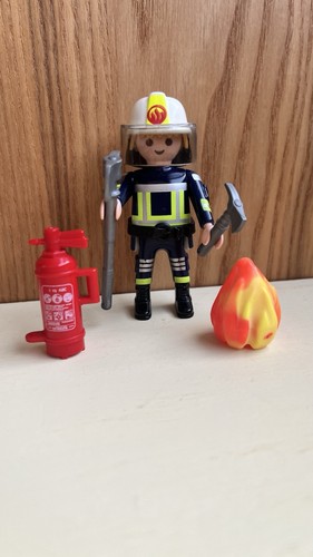 Playmobil fire fighter - fighter, figure