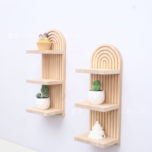 Boho style wooden floating - style,