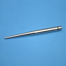 "Tapered with lines Shaped Urethral vibrating sound Stainless Steel"