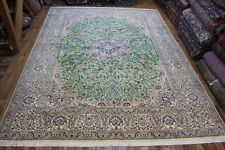 FINE HANDMADE PERSIAN NAIN CARPET WOOL & SILK CARPET 400 X 290 CM