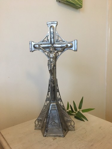 Antique arts and crafts cross - and,