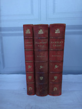 Old Books Leather Bindings for Decoration