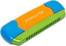 Harmonica | 16 Hole Musical Instrument for Kids Early Education Klein, orange 