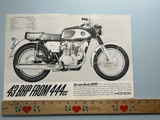 HONDA 1965 CB450 INTRO Poster