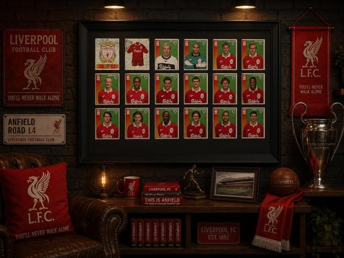 Liverpool framed stickers - framed,