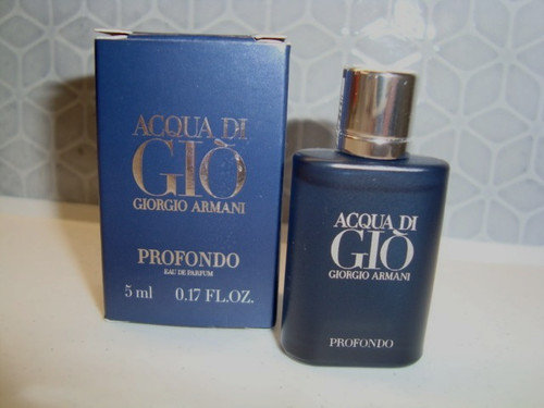 New giorgio armani acqua - new, di