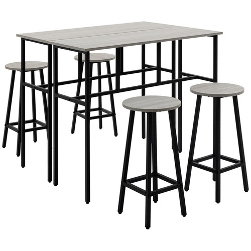 Piece bar table set - bar,